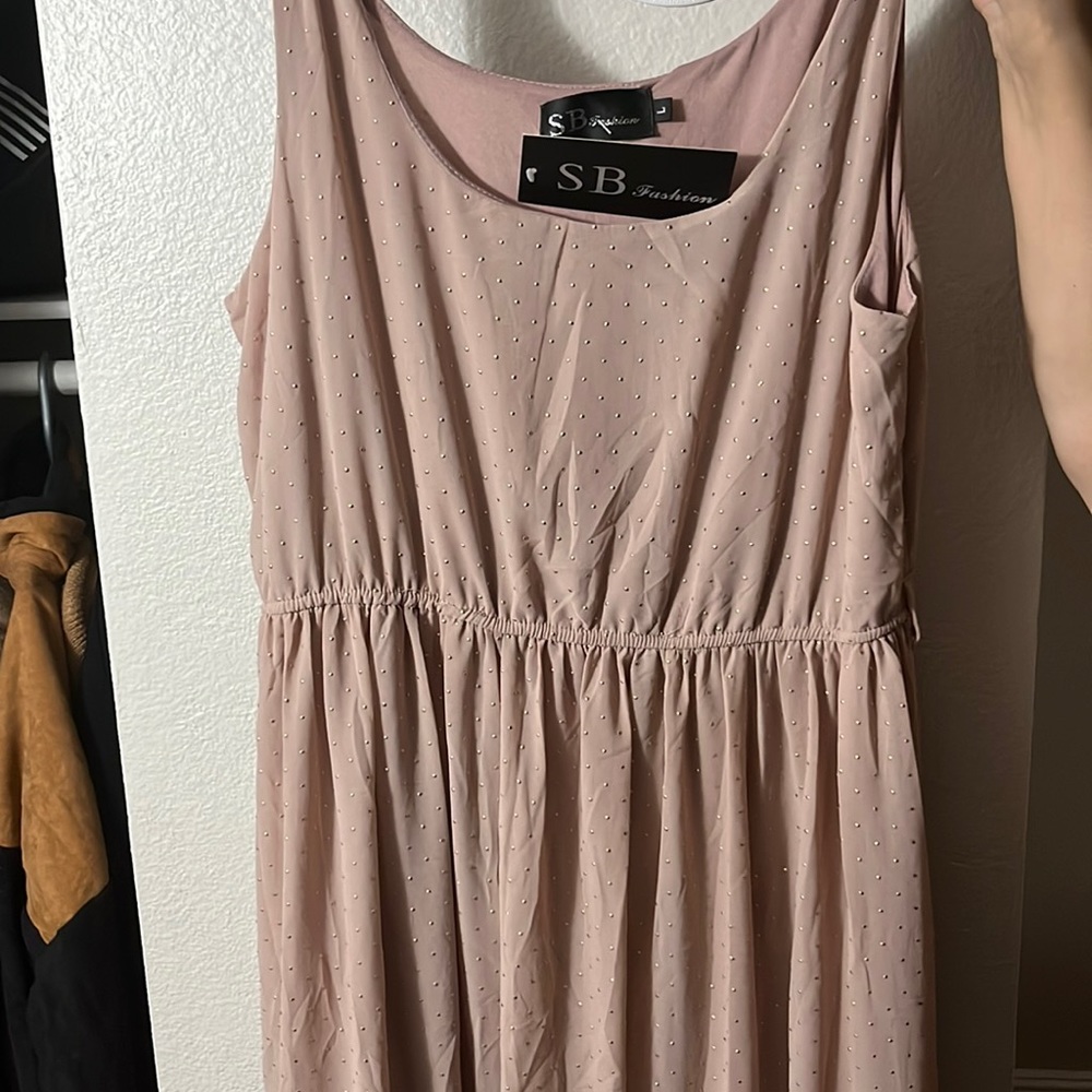 Pink dress